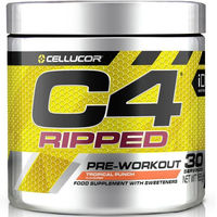Produktbild von Cellucor C4 Ripped Pre-Workout Pulver Tropical Punch zuckerfrei 30 Portionen