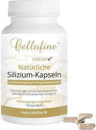Cellufine Silizium Kieselerde Kapseln mit Spurenelementen vegan und ohne Zusatzstoffe 120 Stück – Bild 1 von 1