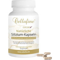 Produktbild von Cellufine Silizium Kieselerde Kapseln mit Spurenelementen vegan und ohne Zusatzstoffe 120 Stück