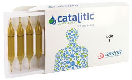 Cemon Catalitic Oligoelemente mit Jod 20 Ampullen à 2 ml – Bild 1 von 1