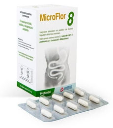 CEMON MICROFLOR 8 Vegan Kapseln Glutenfrei Laktosefrei 60 Stück – Bild 1 von 1