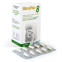 Produktbild von CEMON MICROFLOR 8 Vegan Kapseln Glutenfrei Laktosefrei 60 Stück