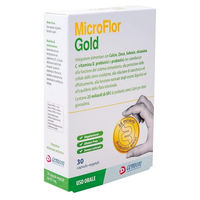 Produktbild von CEMON MICROFLOR GOLD Vegetarische Kapseln Gluten- und Laktosefrei 30 Stück
