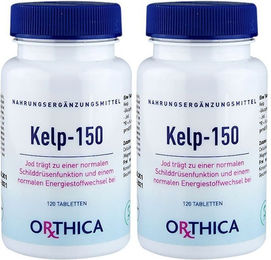 Cenaverde B.V. Kelp Braunalge 150 mg Tabletten vegetarisch 120 Stück – Bild 1 von 1