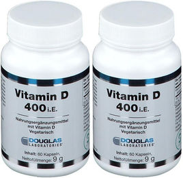 Cenaverde B.V. Vitamin D 400 I.E. Kapseln glutenfrei zuckerfrei ohne Zusatzstoffe 60 Stück – Bild 1 von 1
