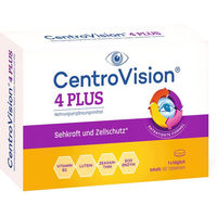 Produktbild von CentroVision 4 PLUS Heilpflanzenwohl GmbH Tabletten vegetarisch laktosefrei und glutenfrei für Erwachsene 60 Stück
