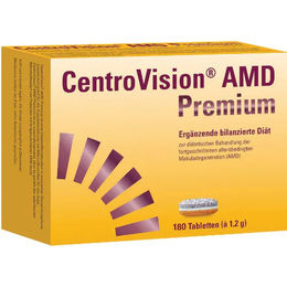 CENTROVISION AMD Premium Vitamin-Kombination Tabletten vegetarisch laktosefrei glutenfrei 180 Stück – Bild 1 von 1