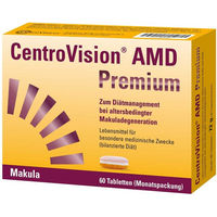 Produktbild von Centrovision Amd Premium Vitamin-Kombination Tabletten vegetarisch laktosefrei und glutenfrei für Senioren 60 Stück
