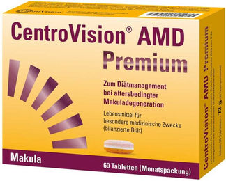 Centrovision Amd Premium Vitamin-Kombination Tabletten vegetarisch laktosefrei und glutenfrei für Senioren 60 Stück – Bild 1 von 1