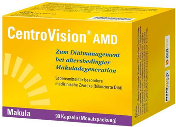 CentroVision AMD Vitamin-Kombination Kapseln laktosefrei und glutenfrei für Senioren – Bild 1 von 1