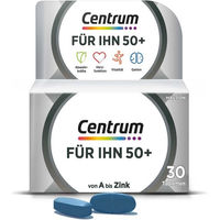 Produktbild von Centrum Für Ihn 50+ Multivitamin Tabletten für Männer 30 Stück glutenfrei und laktosefrei