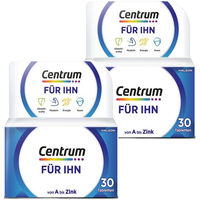 Produktbild von Centrum Für Ihn Nahrungsergänzungsmittel Tabletten für Männer und Senioren glutenfrei laktosefrei ohne Gelatine