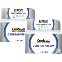 Produktbild von Centrum Generation 50+ Tabletten mit Vitamin D und Vitamin C für Senioren und Erwachsene glutenfrei und laktosefrei 360 Stück