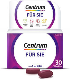 Centrum Multivitamin für Frauen Tabletten glutenfrei und laktosefrei 30 Stück – Bild 1 von 4