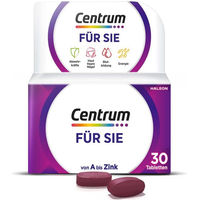 Produktbild von Centrum Multivitamin für Frauen Tabletten glutenfrei und laktosefrei 30 Stück