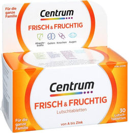 Centrum Multivitamin Lutschtabletten frisch & fruchtig glutenfrei und laktosefrei 30 Stück – Bild 1 von 2