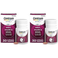 Produktbild von Centrum Vital+ Haut, Haare & Nägel Beauty-Kollagen-Kombi Tabletten 60 Stück