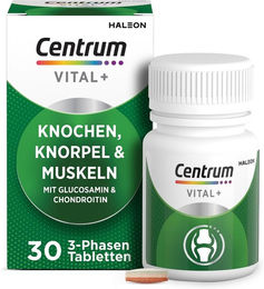 Centrum Vital+ Knochen Knorpel & Muskeln Tabletten für Erwachsene 30 Stück – Bild 1 von 5