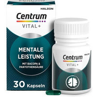Produktbild von Centrum Vital+ Mentale Leistung Kapseln vegan für Erwachsene 30 Stück