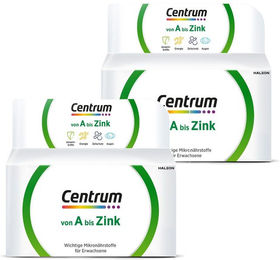 Centrum Von A bis Zink Multivitamin Tabletten für Erwachsene glutenfrei laktosefrei ohne Gelatine 360 Stück – Bild 1 von 1