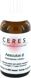 Ceres Aesculus Urtinktur Tropfen 20 ml – Bild 1 von 2