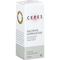 Produktbild von Ceres Baldrian Valeriana Kombination Tropfen