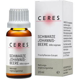 CERES Schwarze Johannisbeere Ribes nigrum Extrakt Tropfen 20 ml – Bild 1 von 1