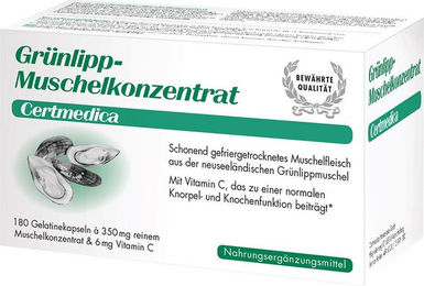 Certmedica International Grünlipp-Muschelkonzentrat Kapseln – Bild 1 von 1