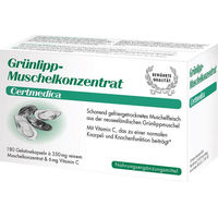 Produktbild von Certmedica International Grünlipp-Muschelkonzentrat Kapseln