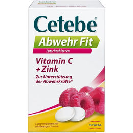 CETEBE Abwehr Fit Lutschtabletten mit Vitamin C und Zink, glutenfrei, laktosefrei, 20 Stück – Bild 1 von 1