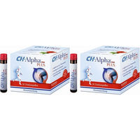Produktbild von CH-Alpha Kollagen Trinkampullen von Quiris Healthcare mit Hagebuttenextrakt und Vitamin C, glutenfrei und laktosefrei
