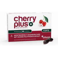 Produktbild von Cherry PLUS Forte Cellavent Healthcare GmbH Sauerkirschsaft Kapseln mit Polyphenolen und Zink 60 Stück