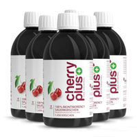 Produktbild von Cherry PLUS Montmorency-Sauerkirsch-Konzentrat von Cellavent Healthcare GmbH, vegan und ohne Zusatzstoffe, 500 ml