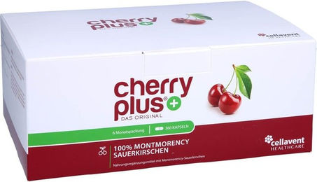 Cherryplus Montmorency Sauerkirsche Kapseln vegan ohne Zusatzstoffe – Bild 1 von 4