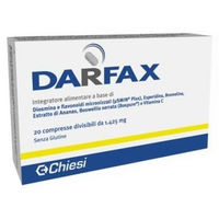 Produktbild von Chiesi DARFAX Tabletten mit Boswellia und Bromelain 20 Stück teilbar