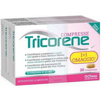 Produktbild von Chiesi TRICORENE Zink Biotin Selen Kombination 60 Tabletten Doppelpackung