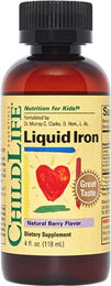 ChildLife Essentials Flüssiges Eisen Bisglycinat für Kinder mit Beerengeschmack 118 ml – Bild 1 von 2