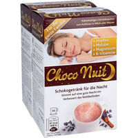 Produktbild von Choco Nuit Gute-Nacht-Schokogetränk Pulver von LEVICA GmbH 20 Stück