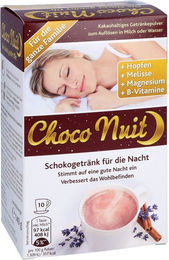Choco Nuit Gute-Nacht-Schokoladengetränk Pulver von LEVICA GmbH vegan und glutenfrei – Bild 1 von 2