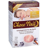 Produktbild von Choco Nuit Gute-Nacht-Schokoladengetränk Pulver von LEVICA GmbH vegan und glutenfrei