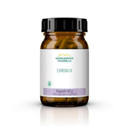 Chrom III Kapseln von Heidelberger Chlorella GmbH 120 Stück – Bild 1 von 1