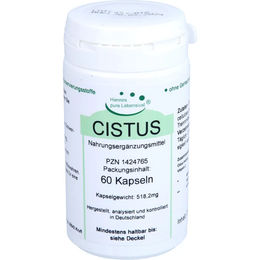 Cistus Incanus Kapseln vegetarisch von G & M Naturwaren Import 60 Stück – Bild 1 von 1