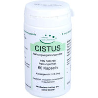 Produktbild von Cistus Incanus Kapseln vegetarisch von G & M Naturwaren Import 60 Stück
