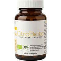 Produktbild von CitroBiotic Haut Haare Wimpern Kapseln mit Zink Biotin und Selen vegan und bio 60 Kapseln