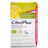 Produktbild von CitroPlus GSE Tabletten Bio mit Grapefruitkernextrakt und Vitamin C, vegan, 75 Stück