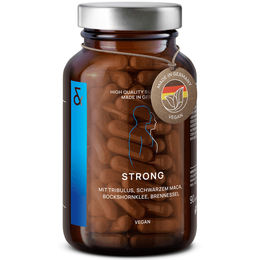 CLAV N°32 Strong Maca Testo Komplex mit Tribulus und Cordyceps vegan 60 Kapseln – Bild 1 von 4