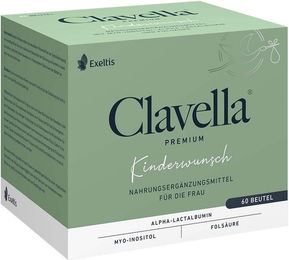 Clavella Premium Kinderwunsch mit Myo-Inositol Sticks vegetarisch und glutenfrei für Frauen – Bild 1 von 2
