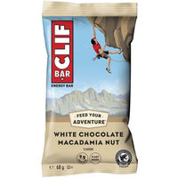 Produktbild von CLIF Bar Energieriegel White Chocolate Macadamia vegan laktosefrei zuckerfrei bio