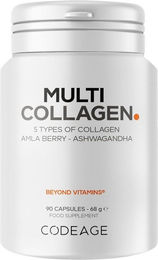 Codeage Multi Collagen Peptide Kapseln mit Typ I, II und III aus Rind glutenfrei – Bild 1 von 1
