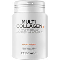 Produktbild von Codeage Multi Collagen Peptide Kapseln mit Typ I, II und III aus Rind glutenfrei